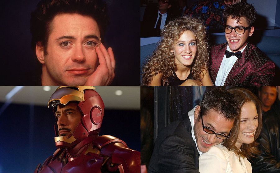 Robert Downey Jr. / Sarah Jessica Parker, Robert Downey Jr. / Iron Man / Robert Downey Jr., Susan Downey.