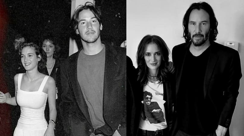Keanu Reeves and Winona Ryder