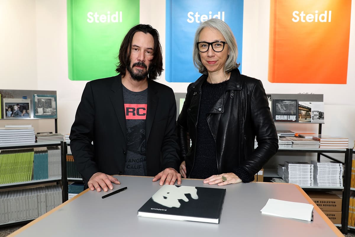 Keanu Revees and his book