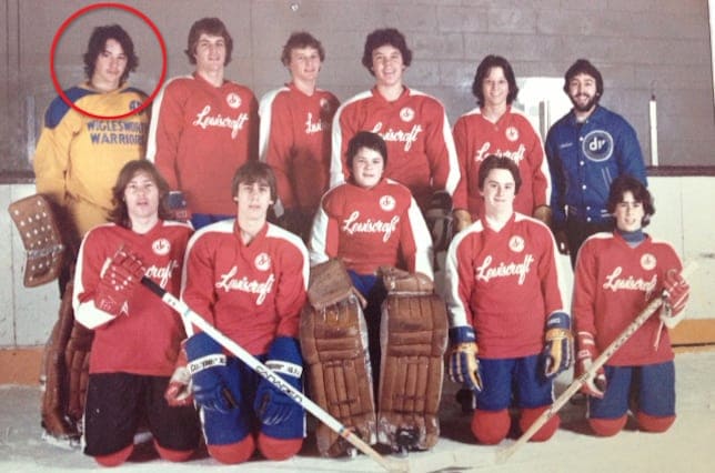 Keanu Reeves in a Hockey Dream