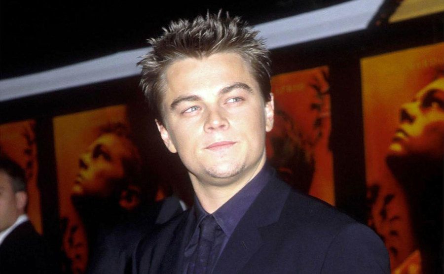 A dated photo of Leonardo DiCaprio.