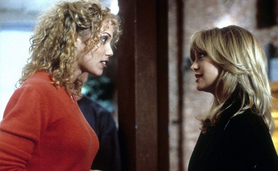 A still of Berkley and Goldie Hawn in a scene from the film.