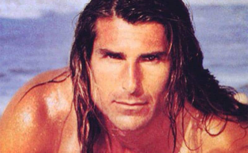 A modeling portrait of Fabio by the beach.