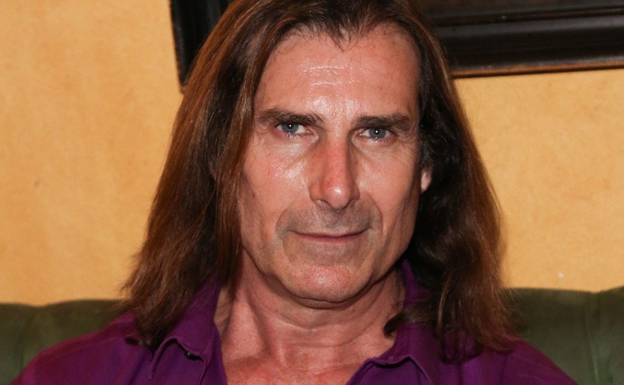 A picture of Fabio in a restaurant.
