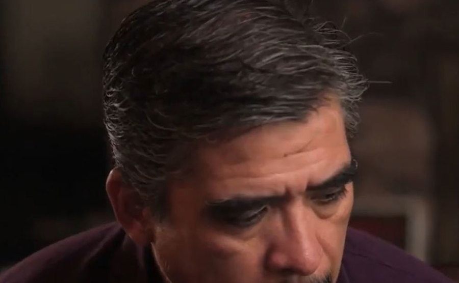 Ochoa tells his story during an interview.