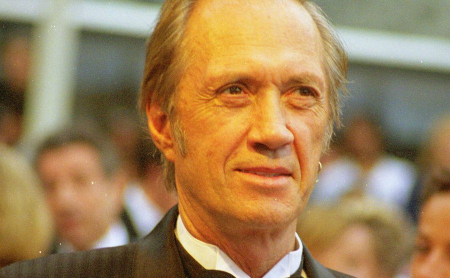 A photo of Carradine attending an event.
