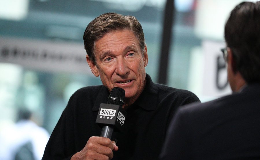 Maury Povich speaks during an interview.