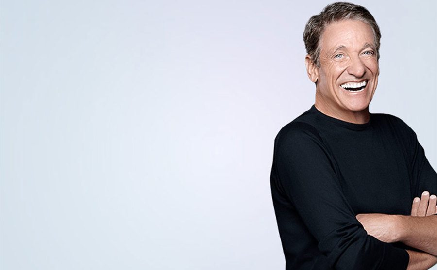 A promotional portrait of Maury Povich for the show.