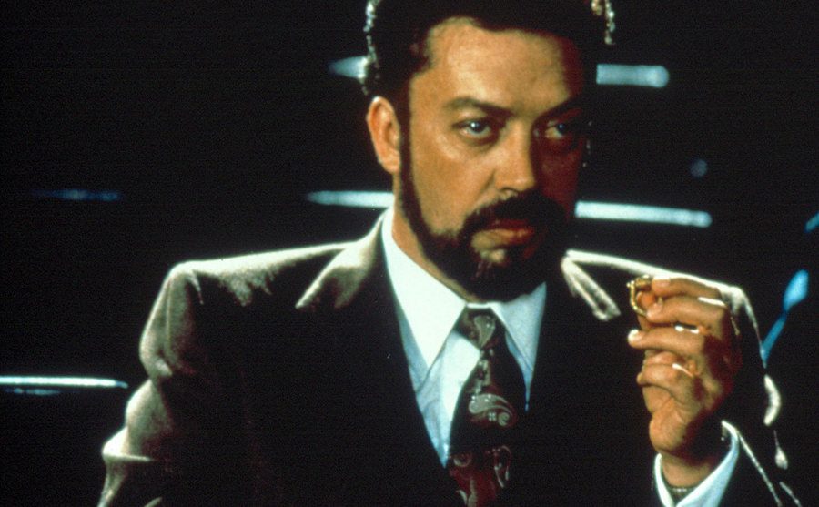 A still of Tim Curry in the movie Congo.