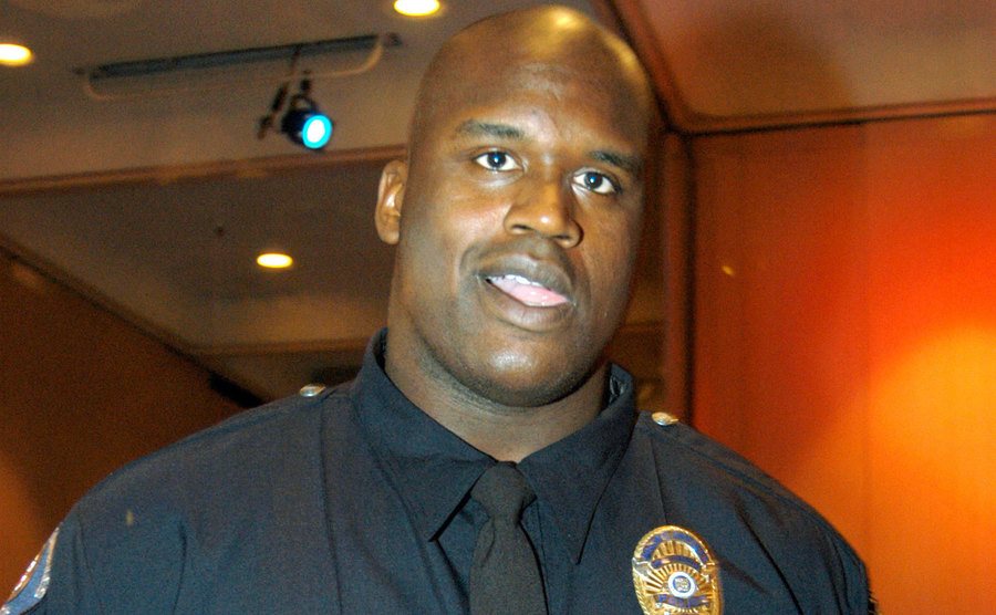A portrait of O’Neal wearing his officer uniform.