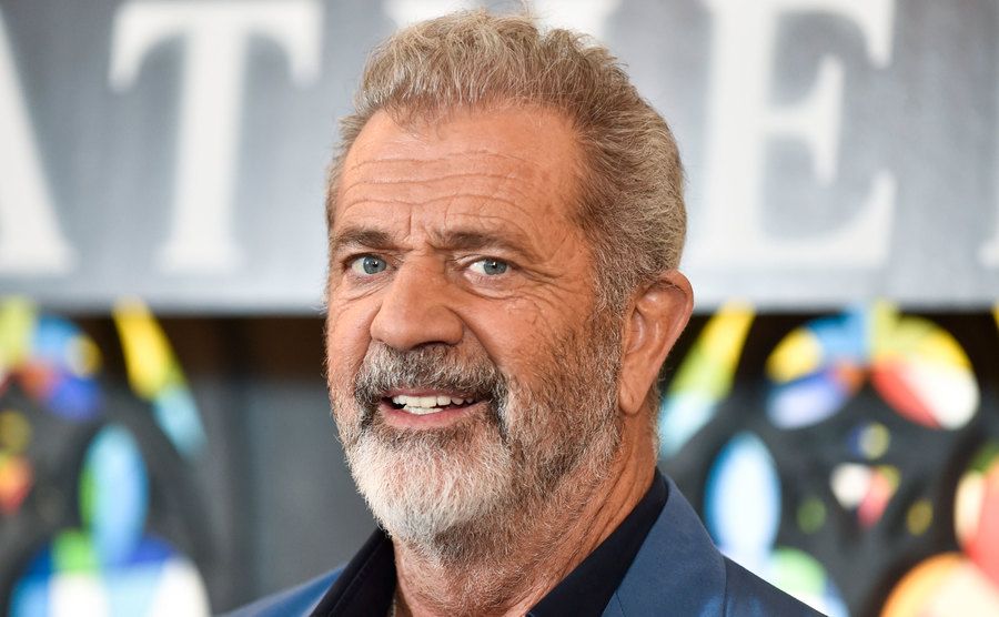 Mel Gibson attends an event.