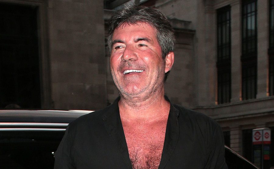A picture of Simon Cowell.