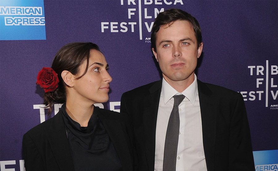 Summer Phoenix and Casey Affleck attend the 