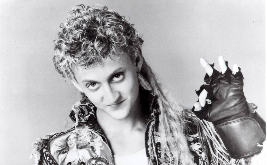 Alex Winter poses in a promotional portrait for the film.