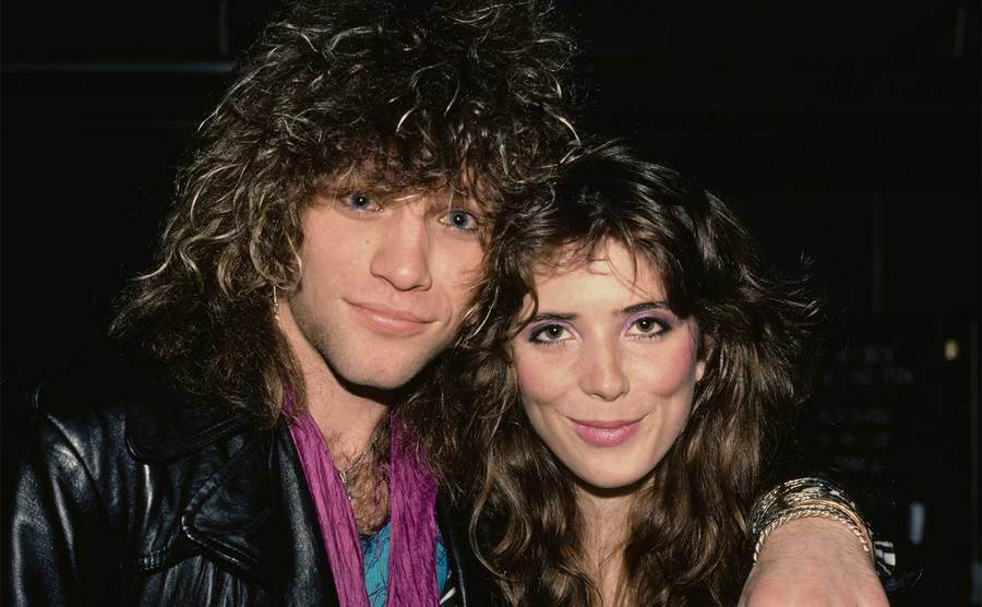 Jon Bon Jovi and his girlfriend, Dorothea Hurley. 