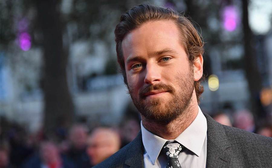 Armie Hammer attends the 'Free Fire' Closing Night Gala screening