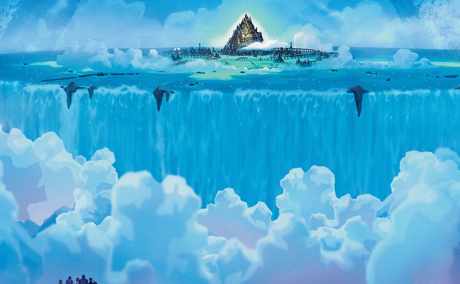 A promotional still of the Disney film Atlantis.