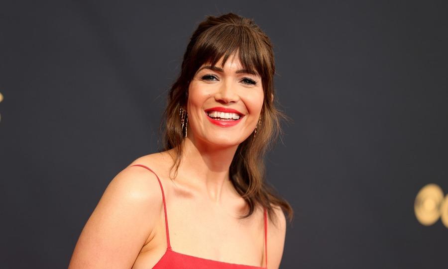 Mandy Moore attends the 73rd Primetime Emmy Awards