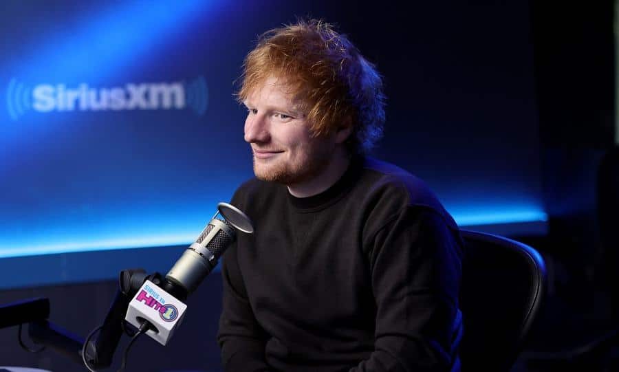 Ed Sheeran visits SiriusXM