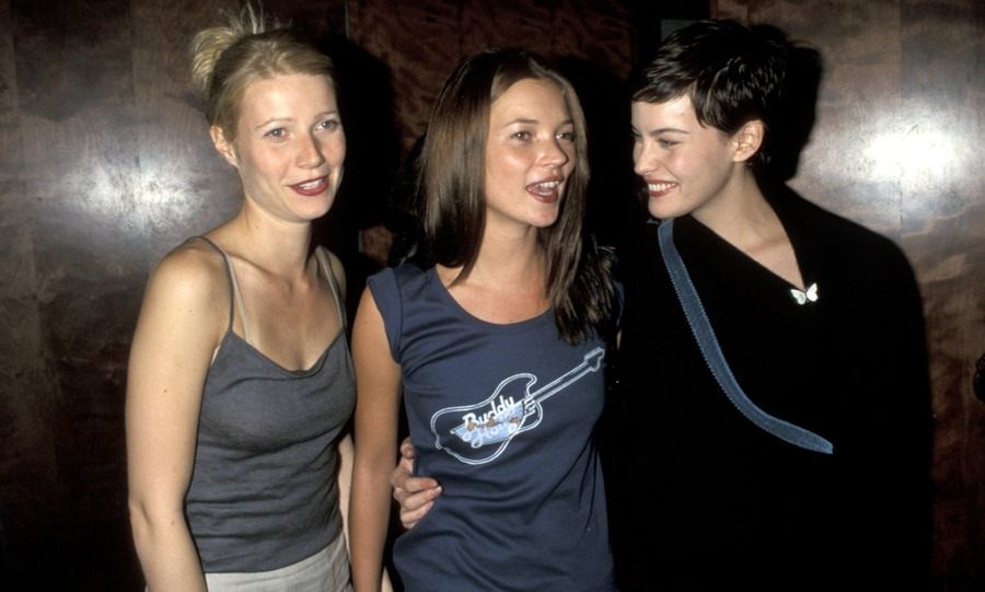 Gwyneth Paltrow, Kate Moss, and Liv Tyler